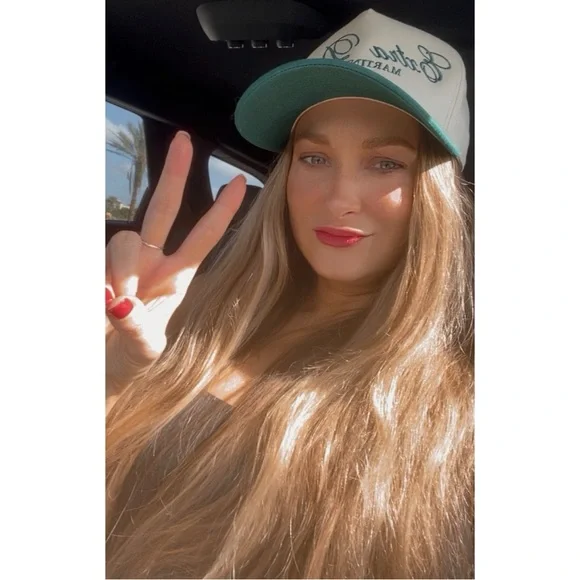 Ginneca Row Green Extra Dirty Martini Club Trucker Hat - Picture 4 of 12